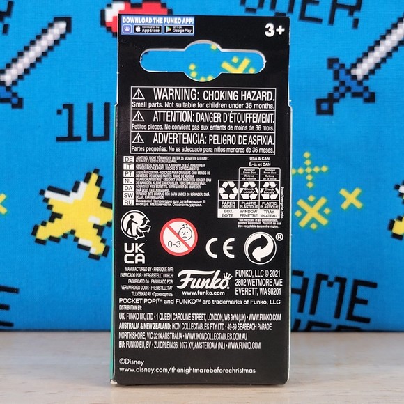 Funko PoP Disney Keychain Jack Skellington 2.5" The Nightmare Before Christmas - Picture 4 of 9